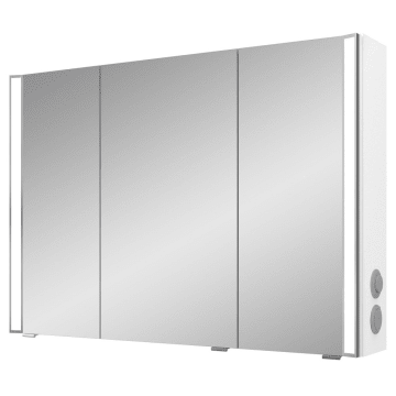 Pelipal S25 Spiegelschrank mit seitl. LED Lichtprofil 100 x 17 x 70 cm, Modul rechts außen