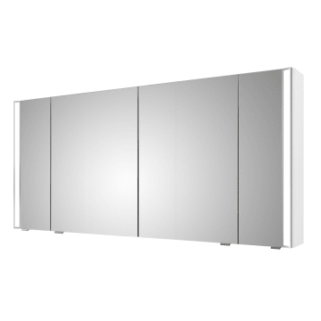 Pelipal S25 Spiegelschrank mit seitl. LED Lichtprofil 170 x 17 x 70 cm, 2 Module unten