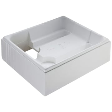 Poresta Systems tub support for Bette Quinta shower tray flat 75 x 75 x 15 cm