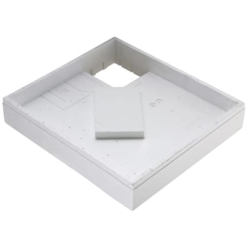Poresta Systems tub support for Bette Supra shower tray extra flat 120 x 70 x 6.5 cm