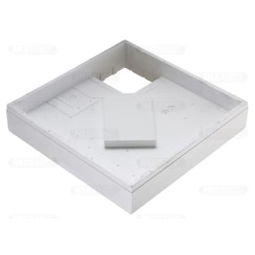 Poresta Systems Wannenträger für Bette Supra Duschwanne Extraflach 100 x 100 x 6,5 cm