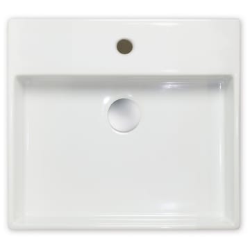 Repabad Geneva 46 washbasin with 1 tap hole and overflow