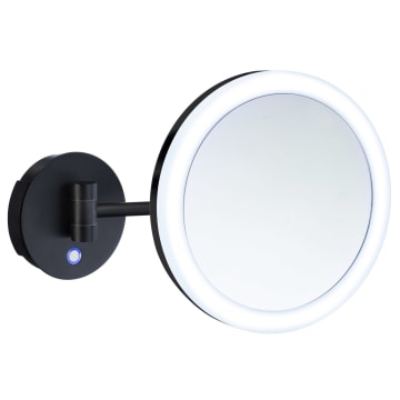 Smedbo Outline Kosmetikspiegel mit LED-Beleuchtung, batteriebetrieben