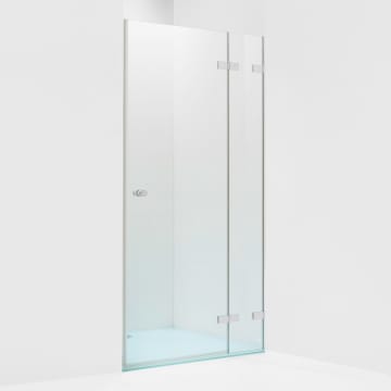 Sprinz Fortuna door with side panel for niche 120 x 200 cm, right stop
