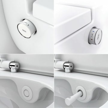 Tece Teceone Wc Keramik Mit Duschfunktion 9700200 Megabad