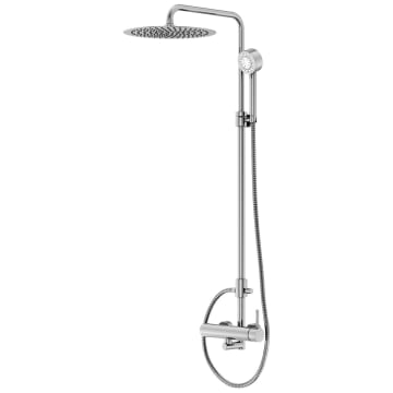 Treos Serie 190 Duschsystem mit Armatur mit Regenbrause 30 cm