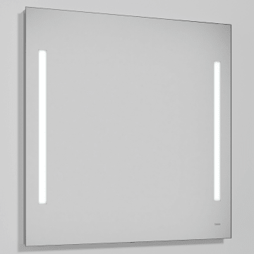 Treos Serie 614 LED-Wandspiegel hinterleuchtet 80 x 80 cm