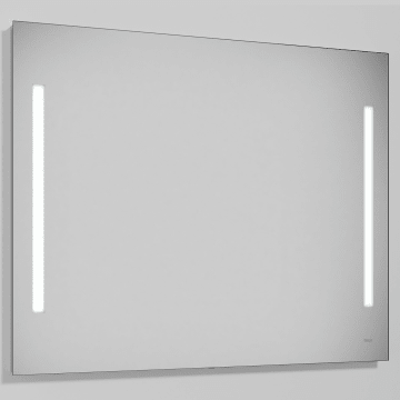 Treos Serie 614 LED-Wandspiegel hinterleuchtet 100 x 80 cm