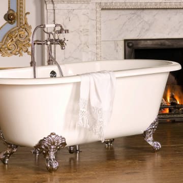 Victoria & Albert Cheshire freistehende Badewanne, Füße Chrom poliert