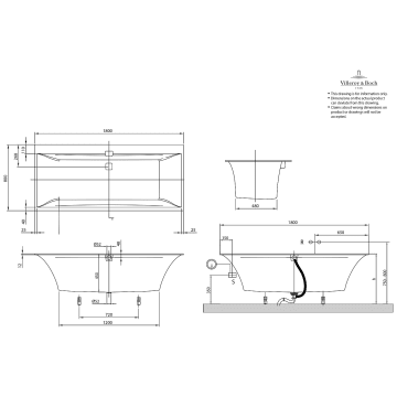 Villeroy Boch Squaro Edge 12 Duo Badewanne 180 X 80 Cm Mit Profibox 2 0 Eck Ubq180sqe2dv 01 Pc01 Megabad