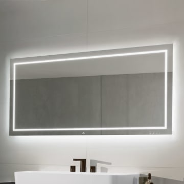 Villeroy & Boch Finion Spiegel 160 x 75 cm mit LED- und Wandbeleuchtung