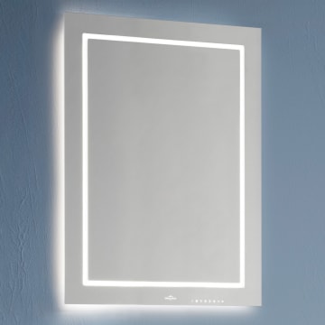 Villeroy & Boch Finion Spiegel 60 x 75 cm mit LED- und Wandbeleuchtung