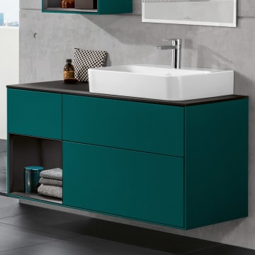 Villeroy Boch Finion Aufsatzwaschtisch Weiss Mit Ceramicplus