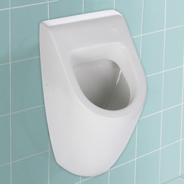 Villeroy & Boch Subway Absaug-Urinal ohne Deckel, Zulauf verdeckt