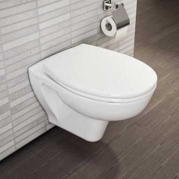VitrA S20 Wand-WC VitrA Flush 2.0, Tiefspüler ohne Spülrand, mit Bidetfunkion