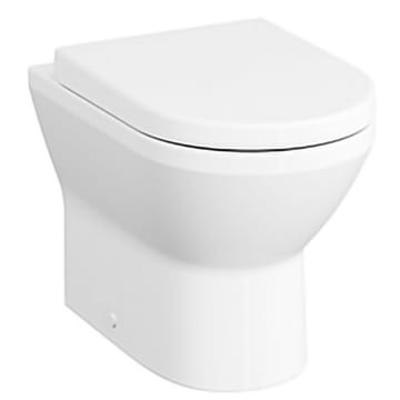 VitrA Integra Stand-WC VitrA Flush 2.0, back to wall, Tiefspüler ohne Spülrand, mit Bidetfunktion