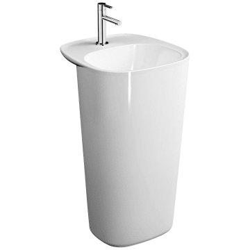 VitrA Plural Monoblock Waschtisch bodenstehend mit ...