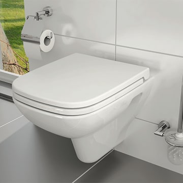 VitrA S20 Wand-WC VitrA Flush 2.0 Tiefspüler ohne Spülrand, mit Bidetfunktion