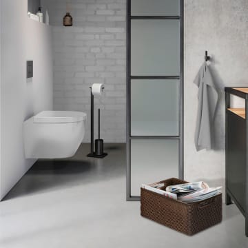 Zack Carvo Toilettenbutler Schwarz 40508 Megabad