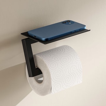 HEWI System 900 Q WC-Papierhalter mit Ablage