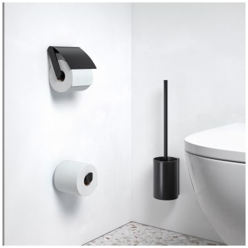 Keuco Plan Black Selection Toilettenbürstengarnitur Wandmodell