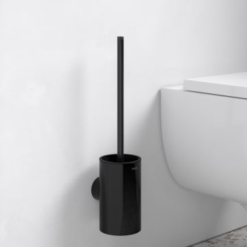 Keuco Reva Black Selection Toilettenbürstengarnitur