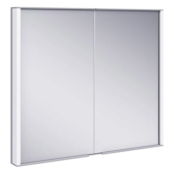 Keuco Royal Match Spiegelschrank Wandhalbeinbau mit LED-Beleuchtung 80 x 70 cm, CH Version