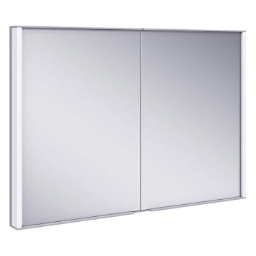 Keuco Royal Match Spiegelschrank Wandhalbeinbau mit LED-Beleuchtung 100 x 70 cm, CH Version