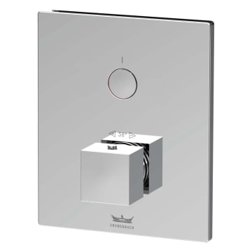 Kronenbach Smart Push Thermostat Unterputz für 1 Verbraucher, eckige Ausführung