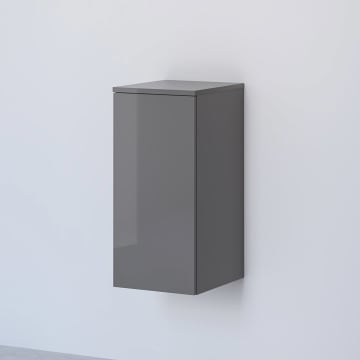Kronenbach Cube Highboard 30 x 64,6 cm, 1 Tür, Anschlag links, mit TIP-ON