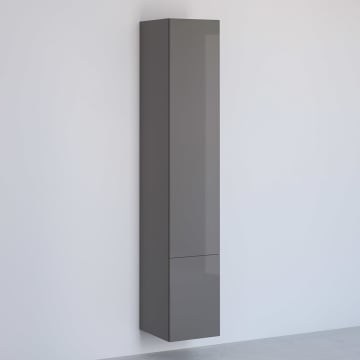 Kronenbach Cube Hochschrank 30 x 168 cm, 1 Auszug, 1 Tür, Anschlag rechts, mit TIP-ON
