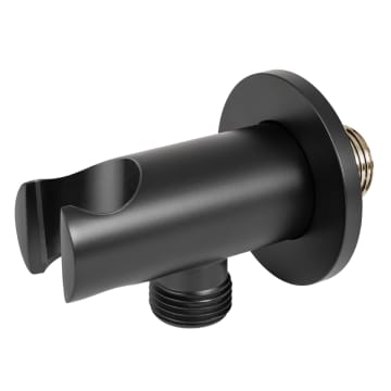 Kronenbach SUPRA 2.0 wall connection elbow with shower holder round