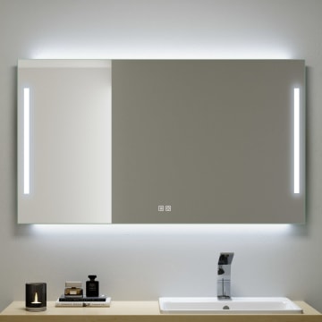 Kronenbach Sun Lichtspiegel 100 x 60 cm mit LED Seiten- und Hintergrundbeleuchtung