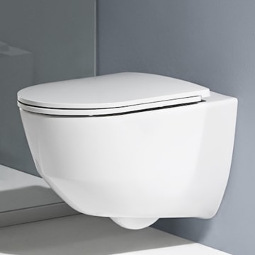 LAUFEN Pro wall-mounted WC washdown flush without rim