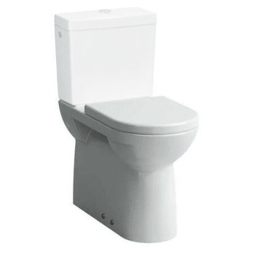 LAUFEN Pro pedestal washdown WC for combination with raised seat height 48 cm