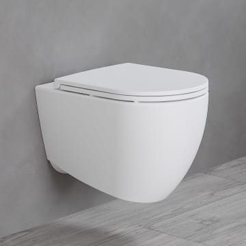 Art Wand-WC spülrandlos inkl. WC Sitz