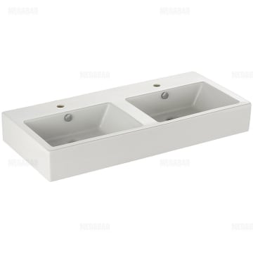 Aufsatz Doppelwaschbecken