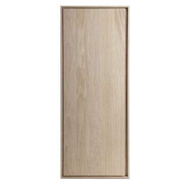 Wood Wandschrank 40 cm mit 1 Tür, Anschlag links