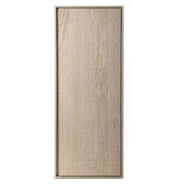 Wood Wandschrank 40 cm mit 1 Tür, Anschlag rechts