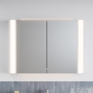 pianura Claudia LED-Spiegelschrank 100 x 70 cm