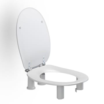 Pressalit WC-Sitz Dania R34, Sitzerhöhung, 100mm erhöht,