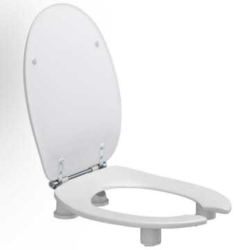 Pressalit WC-Sitz Dania R31 Sitzerhöhung, vorne offen, 50mm erhöht  Universal