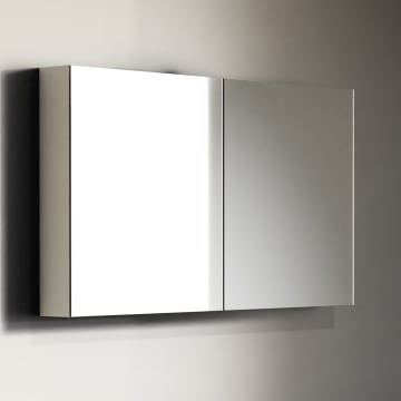 Riho Spring Spiegelschrank 120 cm, 2 Türen
