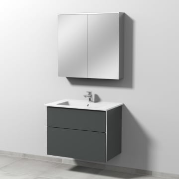 Sanipa 3way Möbelset inkl. Spiegelschrank "ARND", 80 cm