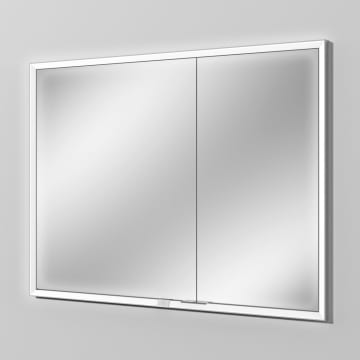 Sanipa Reflection Spiegelschrank WIM 100 cm  mit 2 Türen