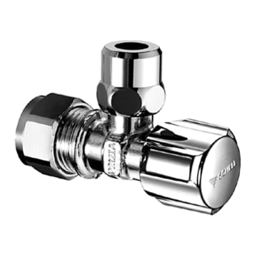 Schell COMFORT angle valve with regulation function