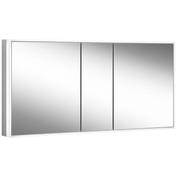 Schneider PREMIUM Line Ultimate HCL mirror cabinet PLU1 150/3/HCL, 150 x 73.3 cm, 2 power sockets