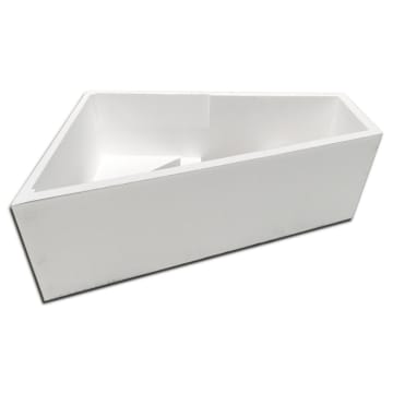 Sturotec tub support for Riho Still Smart space-saving bathtub 170 x 110 cm, right side