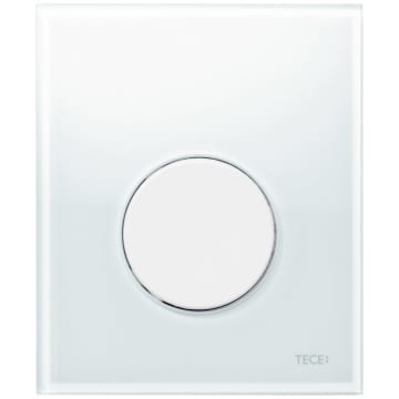 TECE TECEloop Urinal-Betätigungsplatte Glas inkl. Kartusche