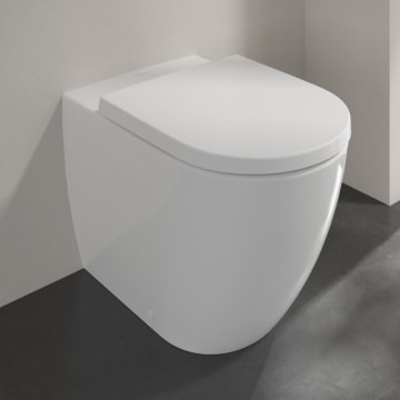 Villeroy & Boch Subway 3.0 Tiefspül-WC spülrandlos, bodenstehend, mit TwistFlush